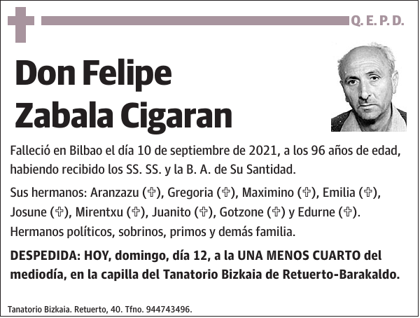 Felipe Zabala Cigaran