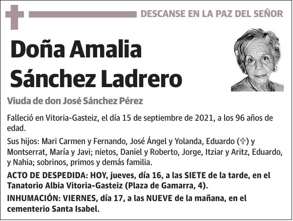 Amalia Sánchez Ladrero