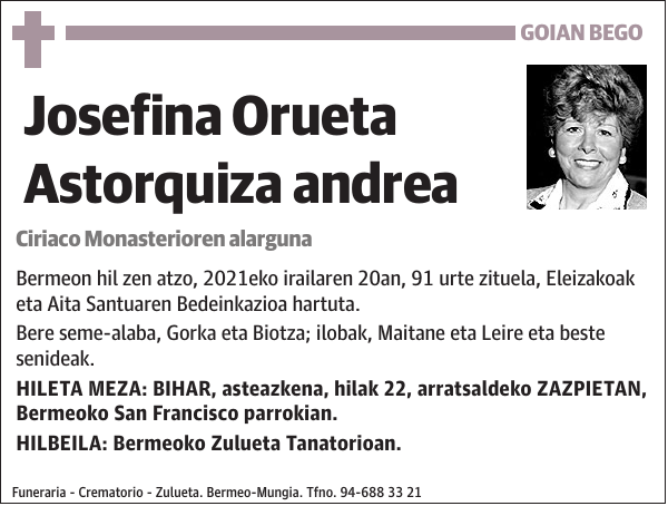 Josefina Orueta Astorquiza