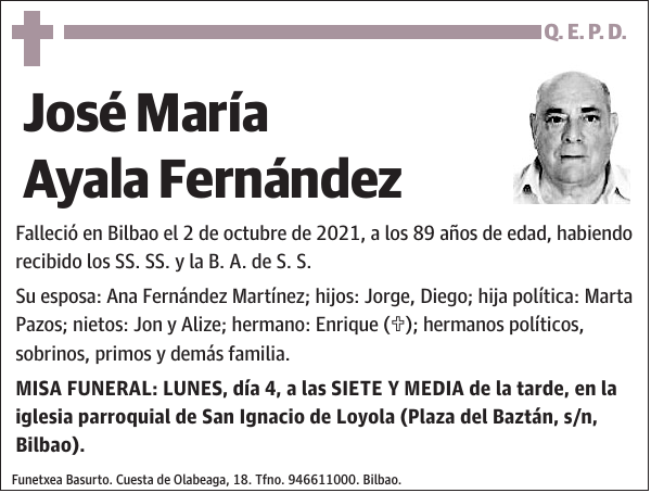 José María Ayala Fernández