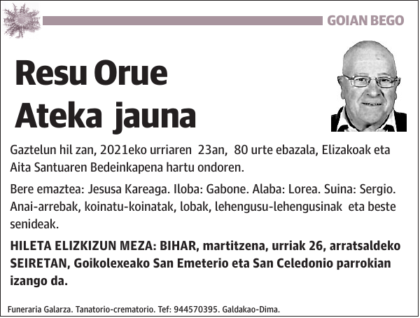 Resu Orue Ateka