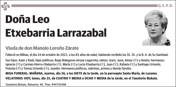 Leo Etxebarria Larrazabal