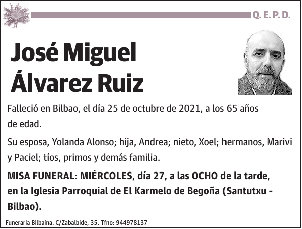 José Miguel Álvarez Ruiz