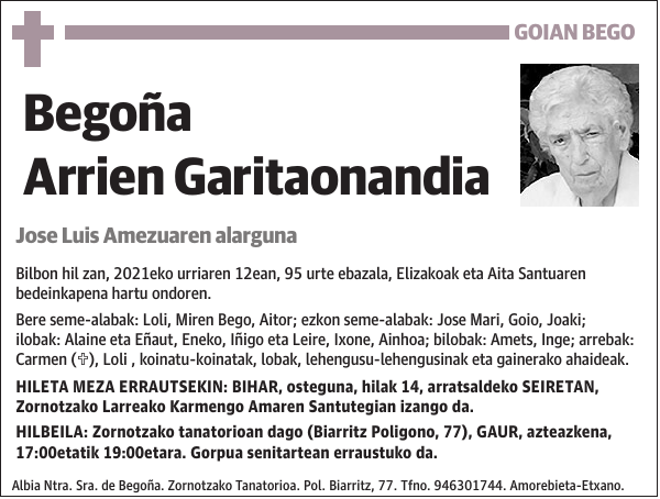 Begoña Arrien Garitaonandia