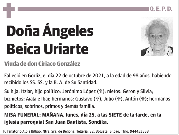 Ángeles Beica Uriarte