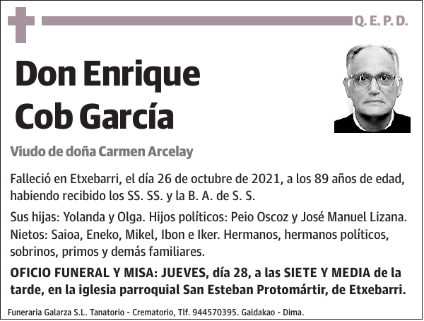 Enrique Cob García