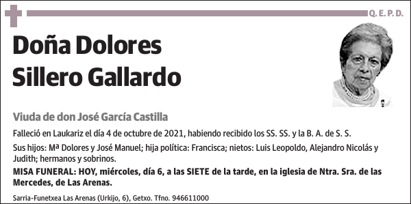 Dolores Sillero Gallardo