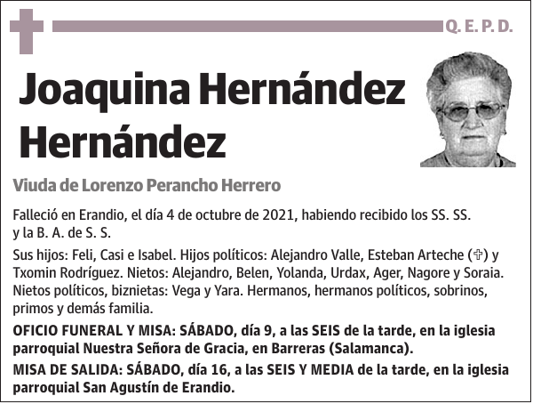 Joaquina Hernández Hernández