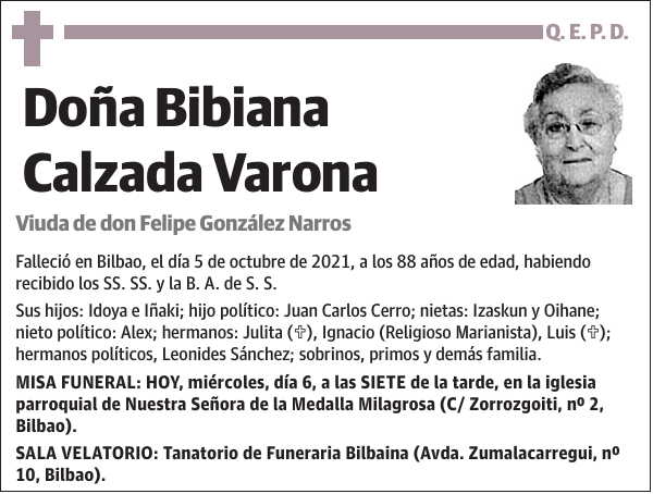 Bibiana Calzada Varona
