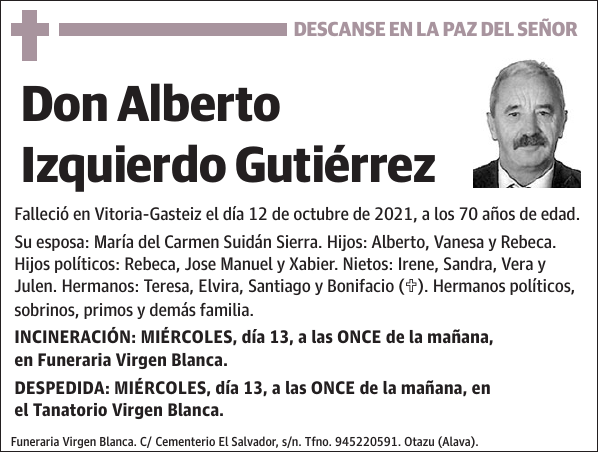 Alberto Izquierdo Gutiérrez