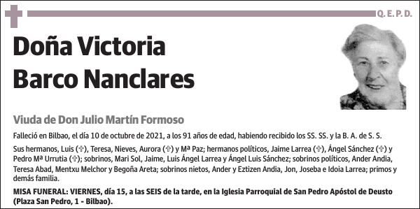 Victoria Barco Nanclares