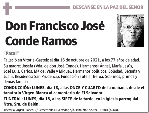 Francisco José Conde Ramos