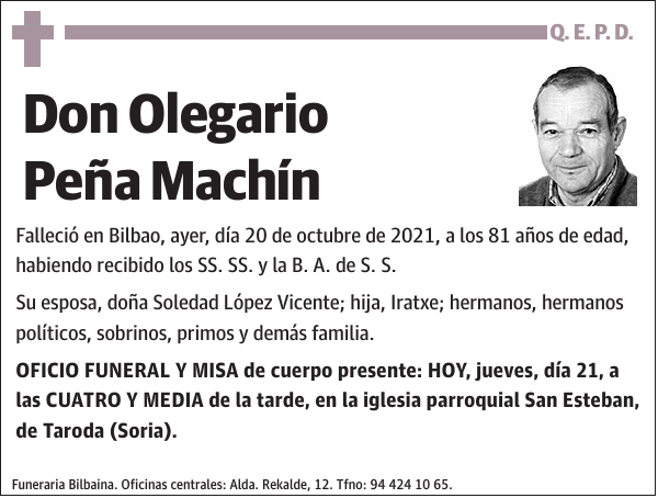 Olegario Peña Machín