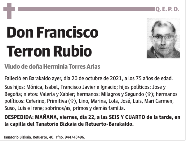 Francisco Terron Rubio
