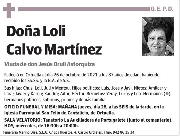 Loli Calvo Martínez