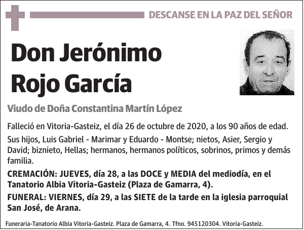 Jerónimo Rojo García