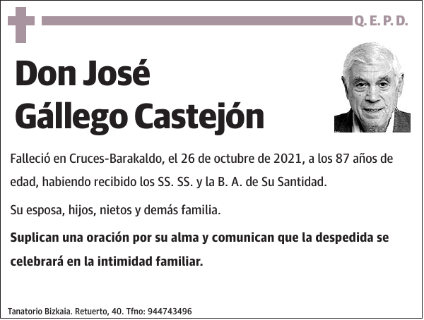 José Gállego Castejón