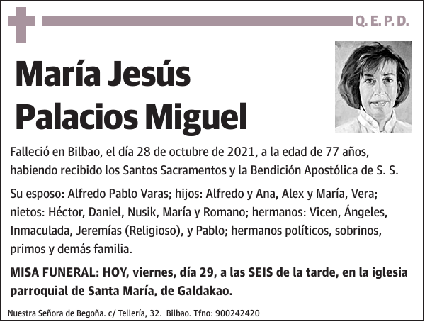 María Jesús Palacios Miguel