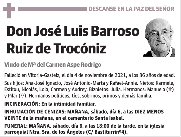José Luis Barroso Ruiz de Trocóniz