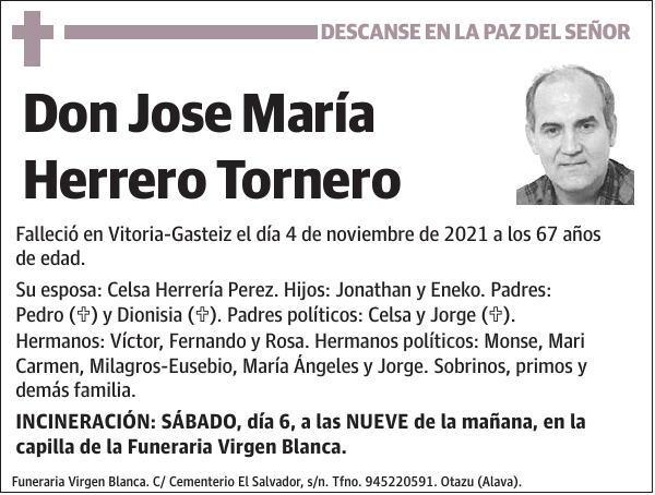 Jose María Herrero Tornero