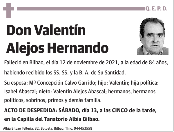 Valentín Alejos Hernando