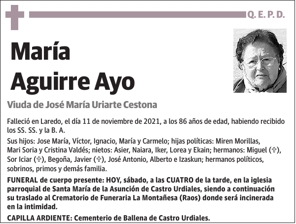 María Aguirre Ayo