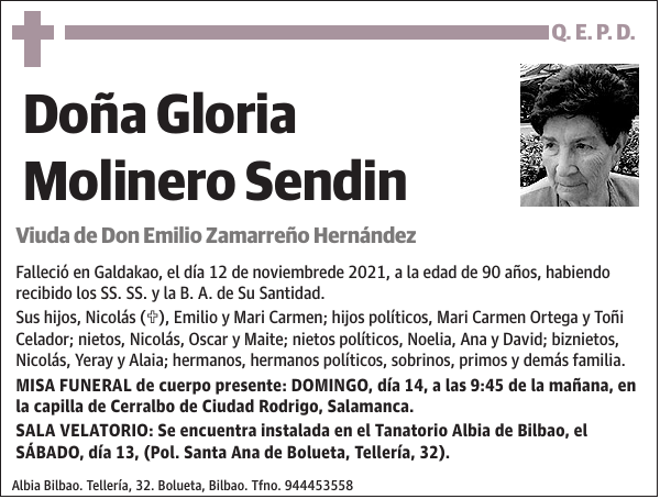 Gloria Molinero Sendin