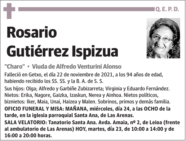 Rosario Gutiérrez Ispizua