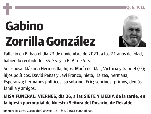 Gabino Zorrilla González