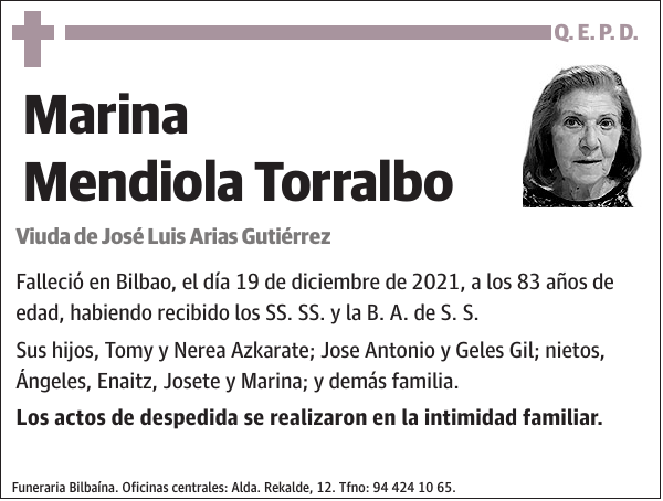 Marina Mendiola Torralbo
