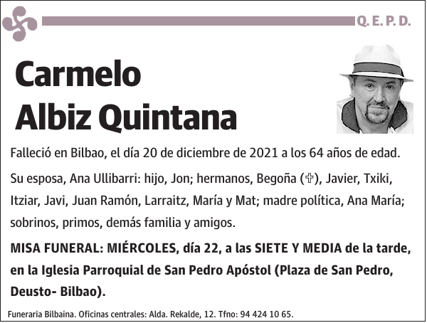 Carmelo Albiz Quintana