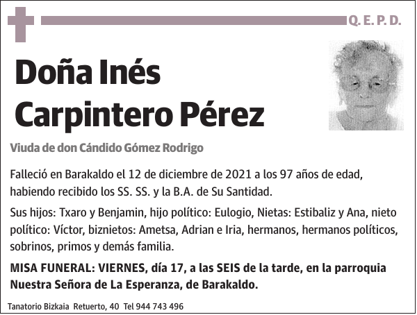 Inés Carpintero Pérez