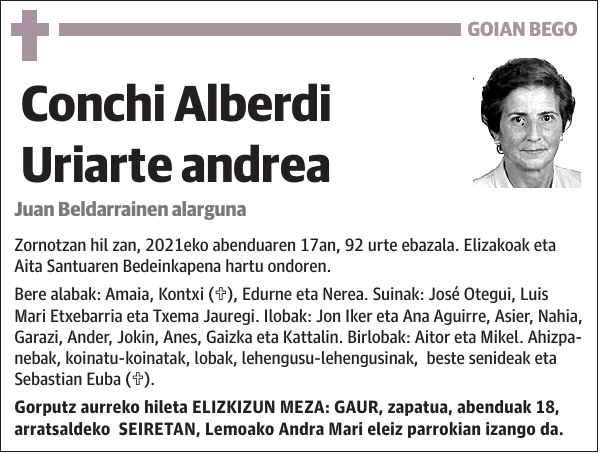 Conchi Alberdi Uriarte