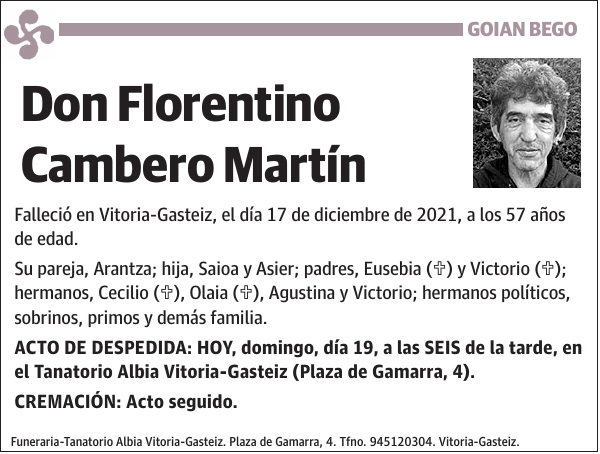 Florentino Cambero Martín
