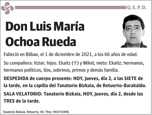 Luis María Ochoa Rueda