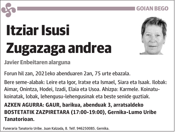 Itziar Isusi Zugazaga