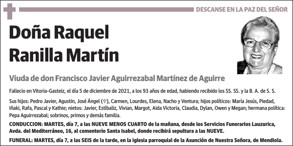 Raquel Ranilla Martín