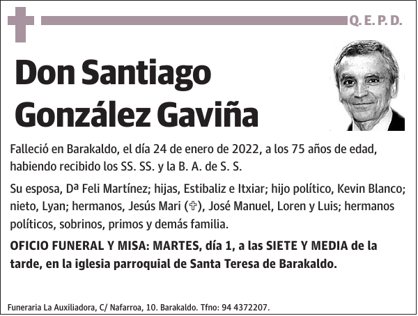 Santiago González Gaviña