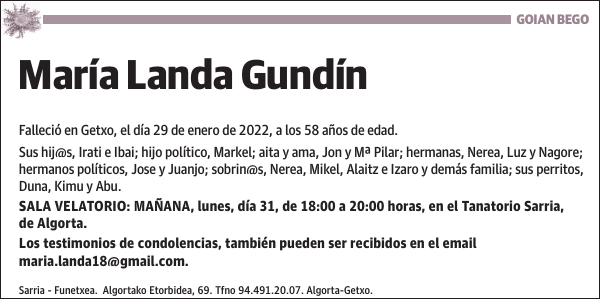 María Landa Gundín
