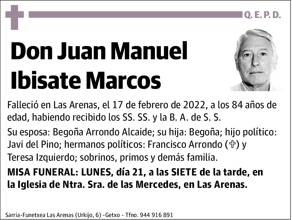 Juan Manuel Ibisate Marcos
