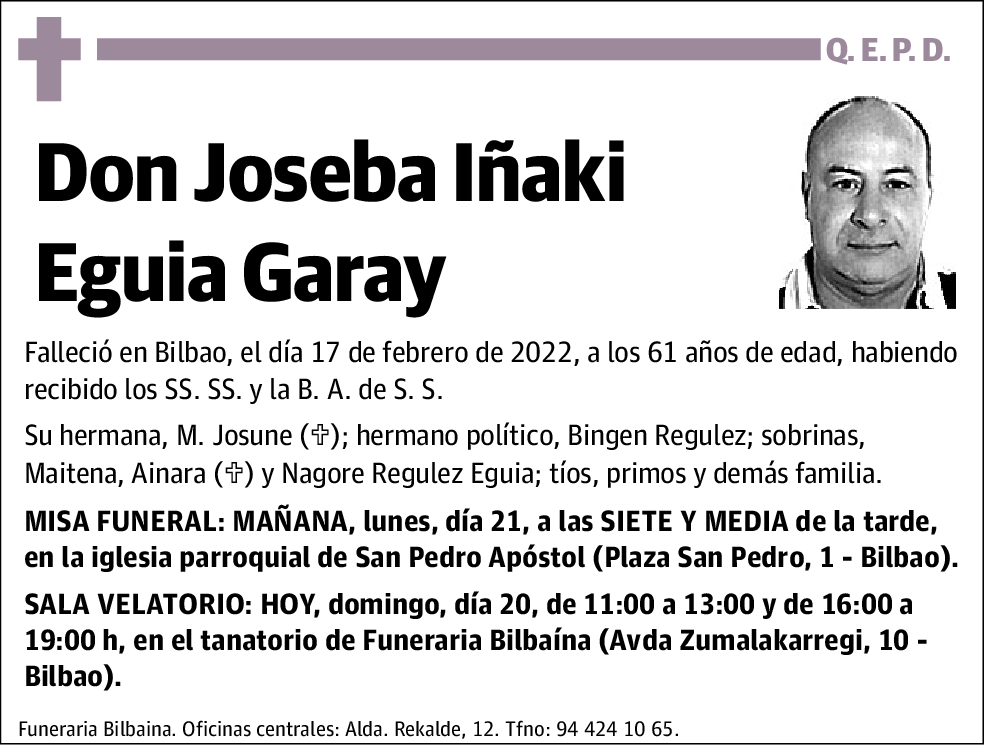 Joseba Iñaki Eguia Garay
