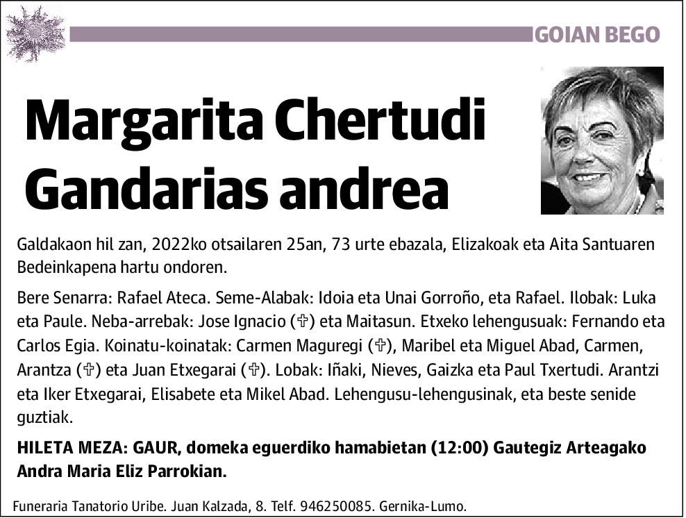 Margarita Chertudi Gandarias