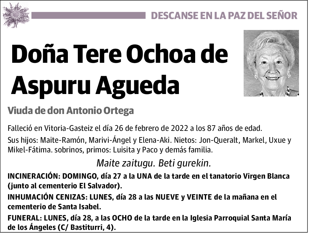 Tere Ochoa de Aspuru Agueda