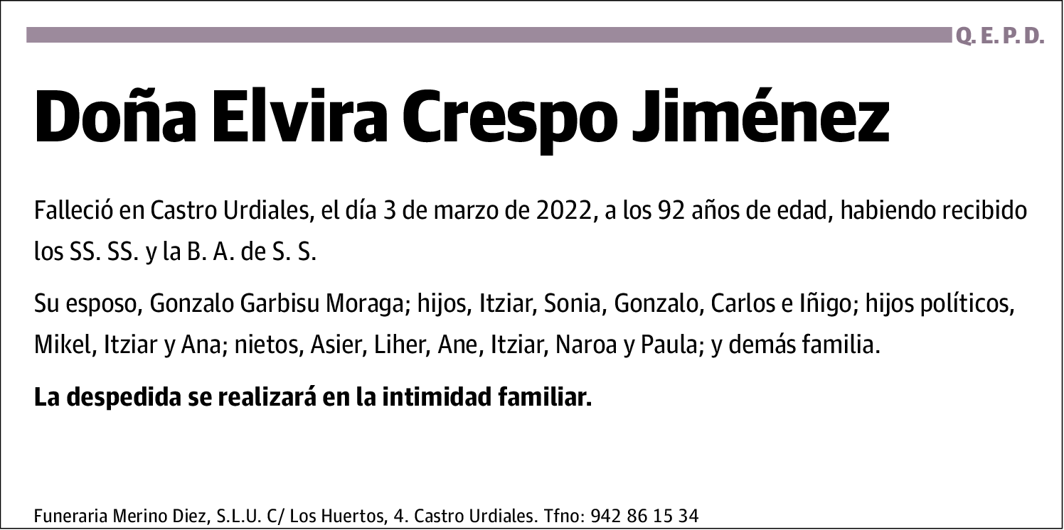 Elvira Crespo Jiménez