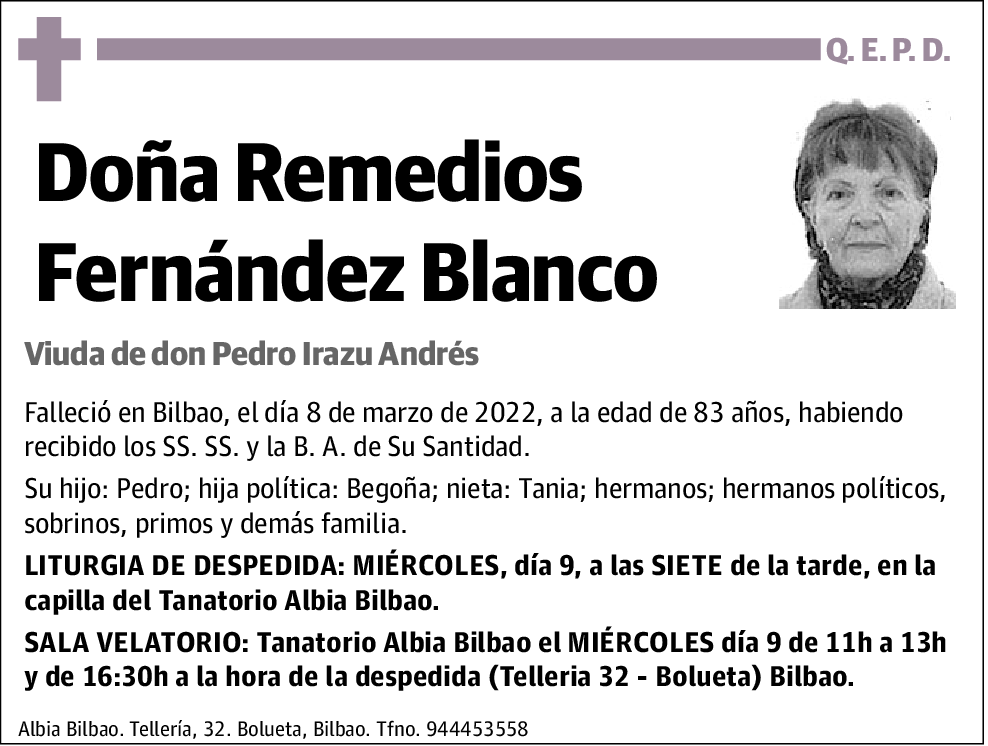 Remedios Fernández Blanco