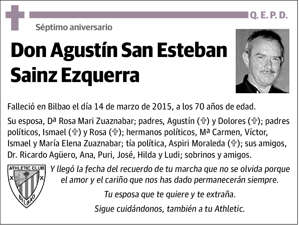 Agustín San Esteban Sainz-Ezquerra