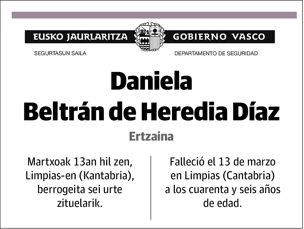 Daniela Beltrán De Heredia Díaz