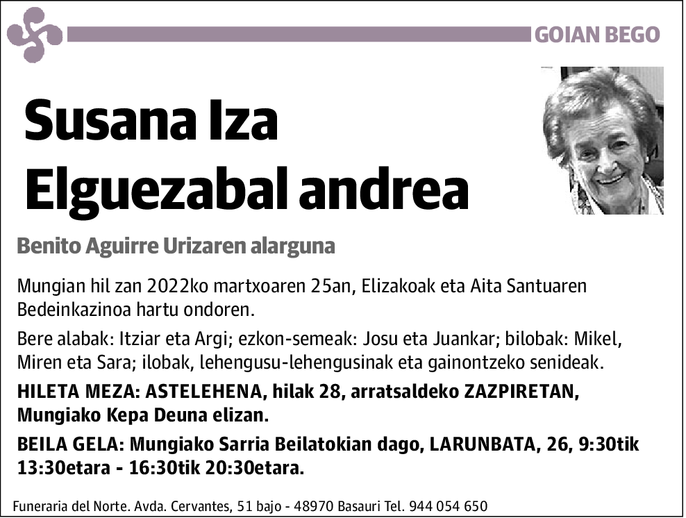 Susana Iza Elguezabal