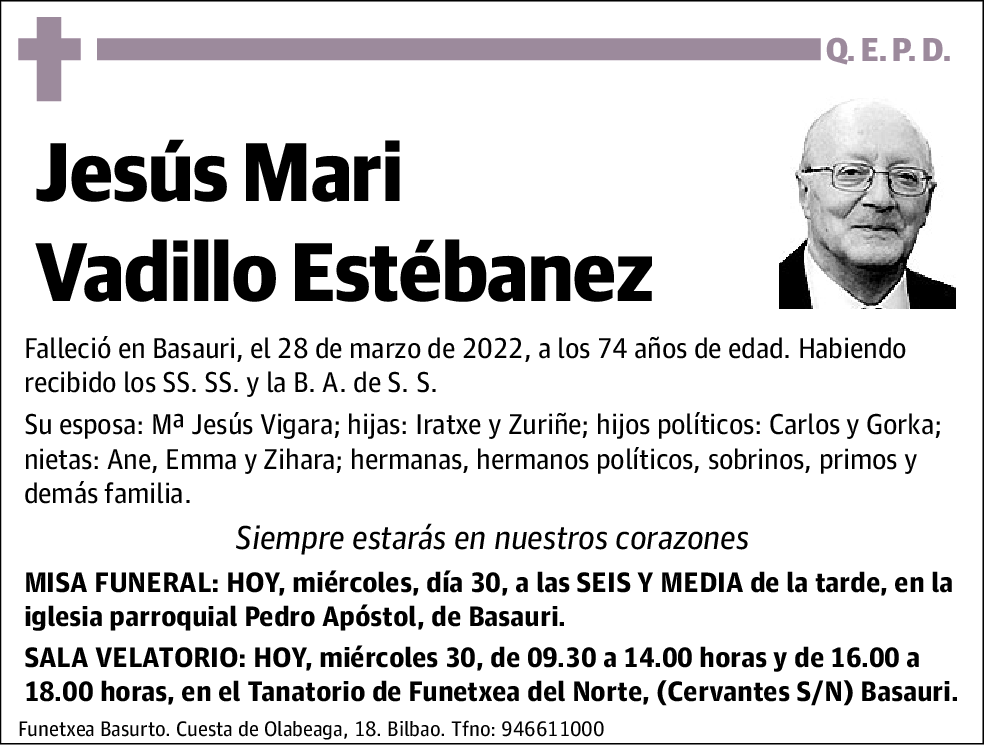 Jesús Mari Vadillo Estébanez