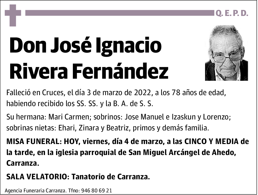 José Ignacio Rivera Fernández